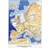 ScandPosters European Map Multicolour Plakat 70x100cm