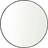 Dunelm Essentials Black Wall Mirror 71cm