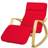Zipcode Design Carnelian Red Rocking Chair 90cm