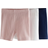 H&M Ribbed Cycling Shorts 3-pack - Light Pink/Dark Blue (1220089001)