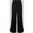Only Linnebyxor Black Onlcaro Mw Linen Bl Pull-Up Pant Cc Byxor
