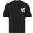 AllSaints Orlando Logo Print Oversized T-shirt - Washed Black