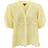 Black Colour Elva Shirt - Pastel Yellow