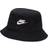 NIKE Apex Futura Washed Bucket Hat - Black/White