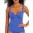 Freya Womens Jewel Cove Tankini Top Blue Polyamide