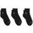 NIKE Jordan Everyday Ankle Socks 3-pack - Black/White