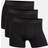 Marathon 3-pak tights bomuld sort
