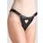 MiniX DOMINIX Deluxe Leather Lockable Female Chastity Belt Black