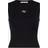 Calvin Klein Slim Ribbed Lyocell Tank Top - Black