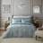 Dorma Gypsophilia Mineral Duvet Cover Blue (200x135cm)