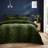 Dunelm Haisley Geometric Duvet Cover Green (200x200cm)