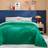 Dunelm Parker Bedspread Green (235x235cm)