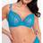 Curvy Kate Lifestyle Sheer Plunge Bra Capri Blue 40GG