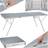 tectake Silver Jumbo Folding Table 70.5 x 70 x 180cm