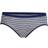 Icebreaker Merino Siren Hipkini Women - Royal Navy/Snow Stripe