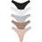 PINK High-Leg Thong Panties 5-pack - Spring Basic