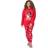 Disney Large Long Sleeve Long Leg Pyjama Set Womens Red