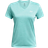 Under Armour Women's Tech Twist V-Neck Short Sleeve T-shirt - Radial Turquoise/White