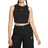 Nike Women's Machine Knit Sportswear Chill Mini Tank Top - Black/Sail