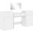 vidaXL Modern White Dressing Table 39x80cm