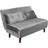 Kosy Koala Double Grey Sofa 120cm 2 Seater