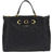 Guess Izzy 4g Peony Logo Handbag - Black