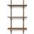 Ferm Living Sector Smoked Oak/Brass Wall Shelf 54cm