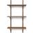 ferm LIVING Sector Smoked Oak/Brass Vägghylla 54cm