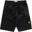 Stone Island Garment Dyed French Terry Shorts - Black