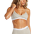 Gymshark Rib Bralette - Stone Grey Marl