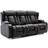 More4Homes Caesar Black Sofa 207cm 3 Seater