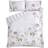 Laura Ashley Gosford Grape Duvet Cover Pink, White, Purple (200x137cm)