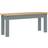 vidaXL Panama Grey Matbord 30x105cm