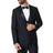 Burton Tailored Fit Tuxedo Suit Jacket - Black