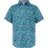s.Oliver Men's Slim Fit Shirt - Marine/Cyanblau
