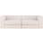 Venture Home Lumi White Soffa 238cm 3-sits