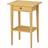 IKEA HEMNES Yellow Stain Sängbord 35x46cm