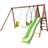 Soulet Colza Wooden Swing Set with Slide