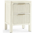 Oak Furnitureland Wren White Bedside Table 40x45cm