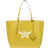 MCM Himmel Shopper In Lauretos - Lemon Gold