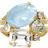 Caroline Svedbom Mini Ring - Gold/Blue/Transparent