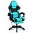 ELFORDSON PU Leather Gaming Chair with Footrest