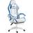 Vinsetto Racing Style Gaming Chair with Reclining Function Footrest, Blue
