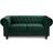 GRS Chesterly Green Sofa 183cm 2 Seater