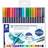 Staedtler Double Ended Watercolour Brush Pen 18-pack