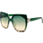 SVNX Oversize Sunglasses Green