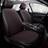 Shein pcs Comfortable Faux Leather Universal Car Seat Cushion Four Seasons Car Front Seat Cushion Star Embroidery