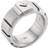 Emporio Armani Men's Stainless Steel Band Ring - Silver