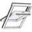 Velux CK04 GGU 0070 Trä Vridfönster 2-glasfönster 55x98cm