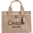 Coach Cargo Tote Bag 26 - Silver/Dark Natural